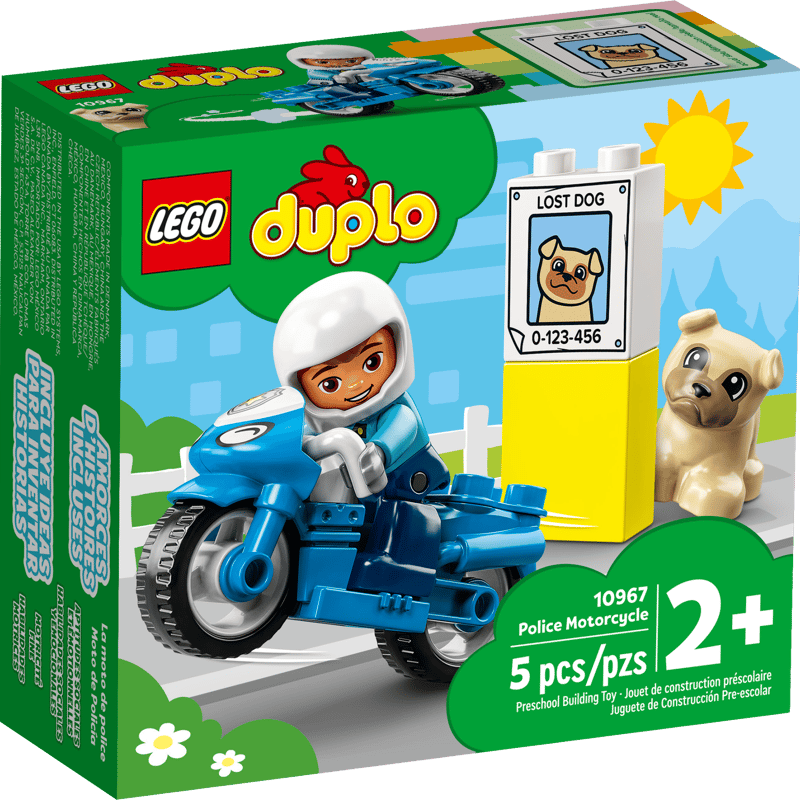 Motocicletta della polizia 10967 DUPLO® LEGO® Shop ufficiale IT