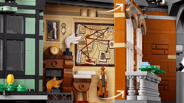 LEGO 10351 Book nook : Sherlock Holmes — visuel 5 sur 8