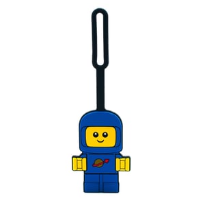 Étiquette de sac Le bébé de l’espace – Bleu