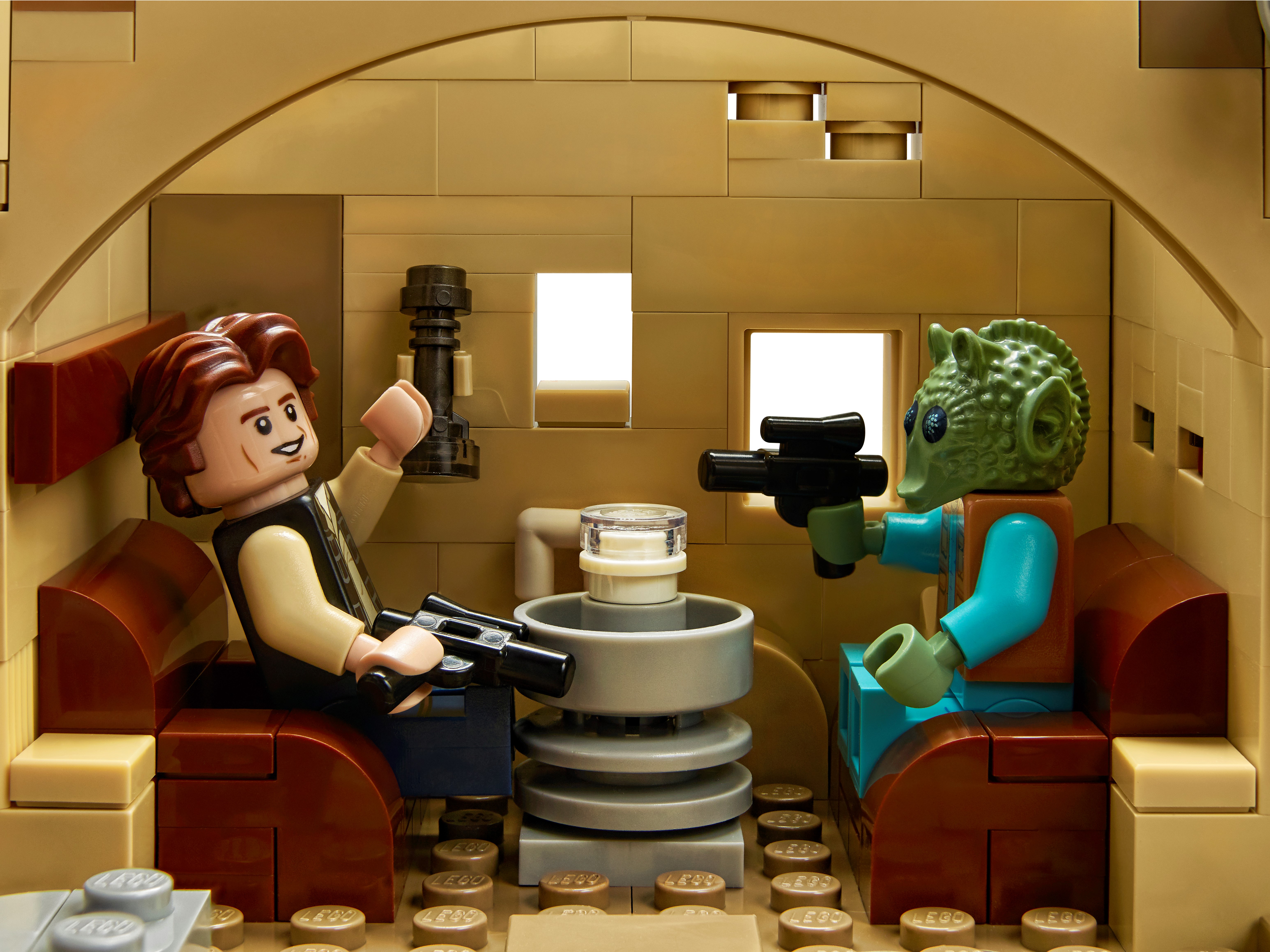 Lego Star Wars Mos Eisley sin usar instrucciones solamente de cantina 75290 