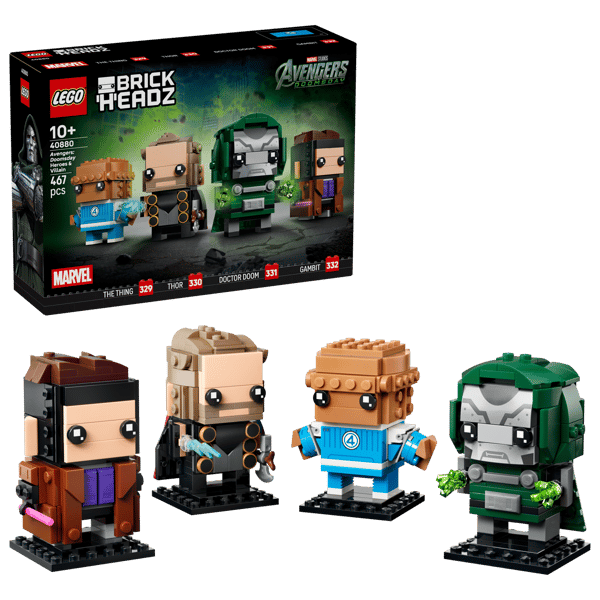 LEGO 40880 Avengers : Doomsday Héros et méchant — visuel 2 sur 8