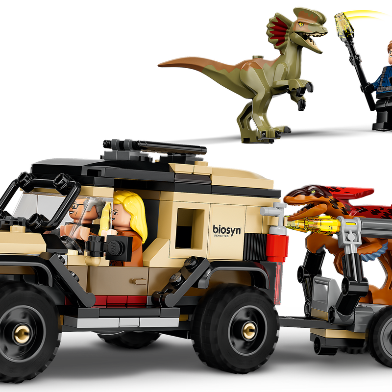 ピロラプトルとディロフォサウルスの輸送 76951 | ジュラシック ピロラプトルとディロフォサウルスの輸送 76951 | ジュラシック