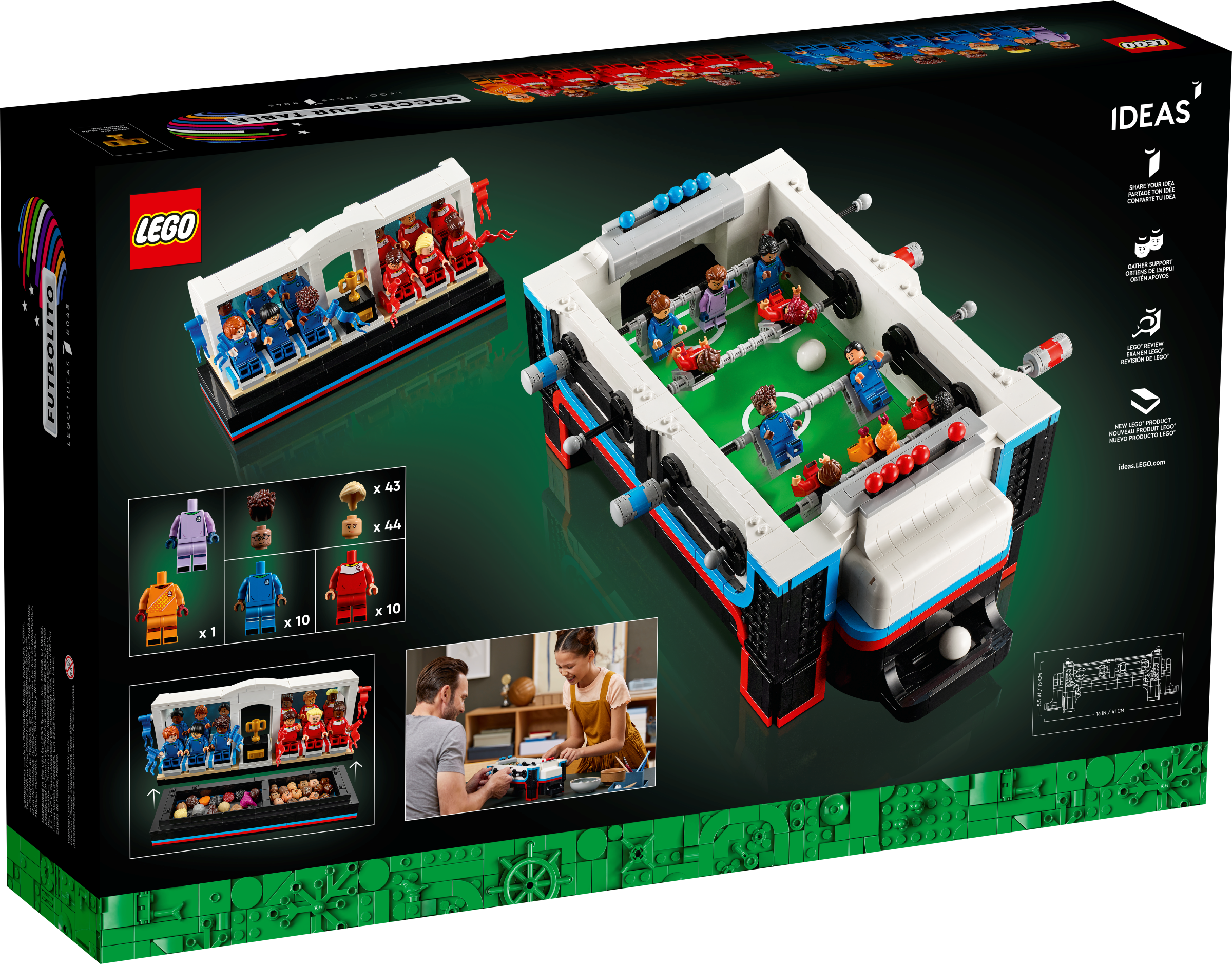 Bebrejde Feje forstørrelse Table Football 21337 | Ideas | Buy online at the Official LEGO® Shop US