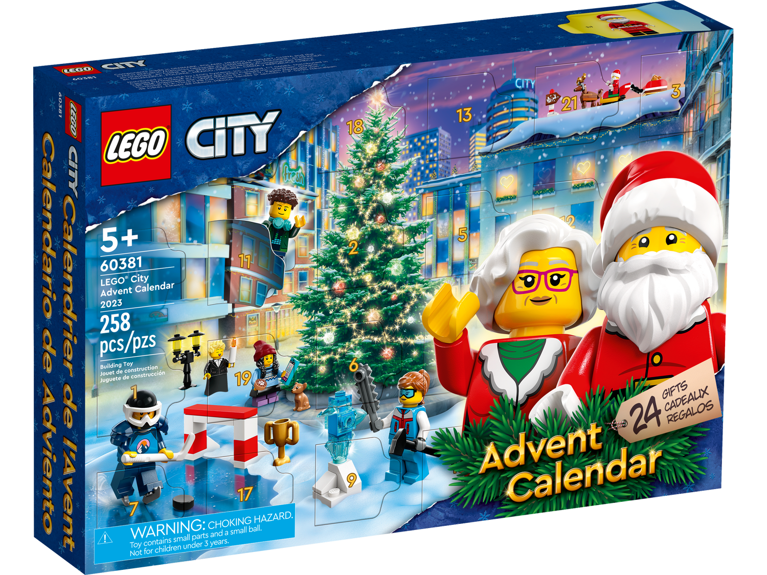 Le calendrier de l’Avent LEGO® City 2023 60381 | City | Boutique LEGO®  officielle CA
