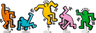 Keith Haring – Dancing Figures