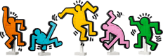 Keith Haring – Dancing Figures