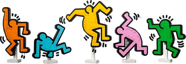 Keith Haring - Dansende figurer