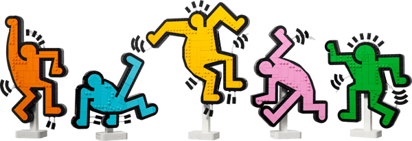 LEGO 31216 Keith Haring – Les figures dansantes