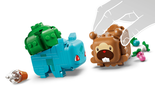 LEGO 72155 SMART Play™ : Bulbizarre et Keunotor, délice de baies — visuel 6 sur 8