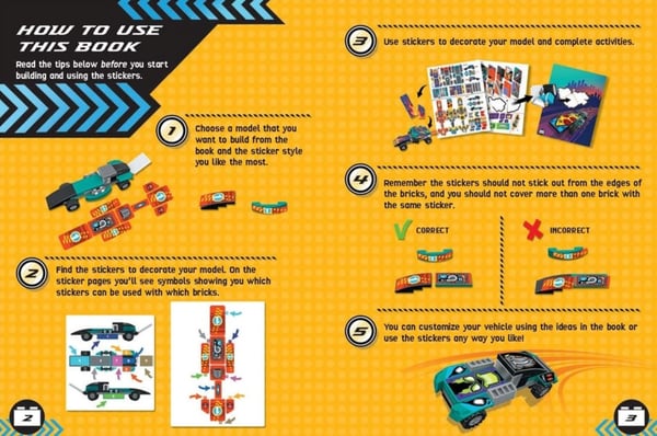 LEGO 5007552 Build and Stick: Custom Cars — visuel 2 sur 3