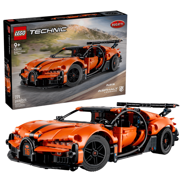 LEGO 42222 Hypercar Bugatti Chiron Pur Sport — visuel 2 sur 7