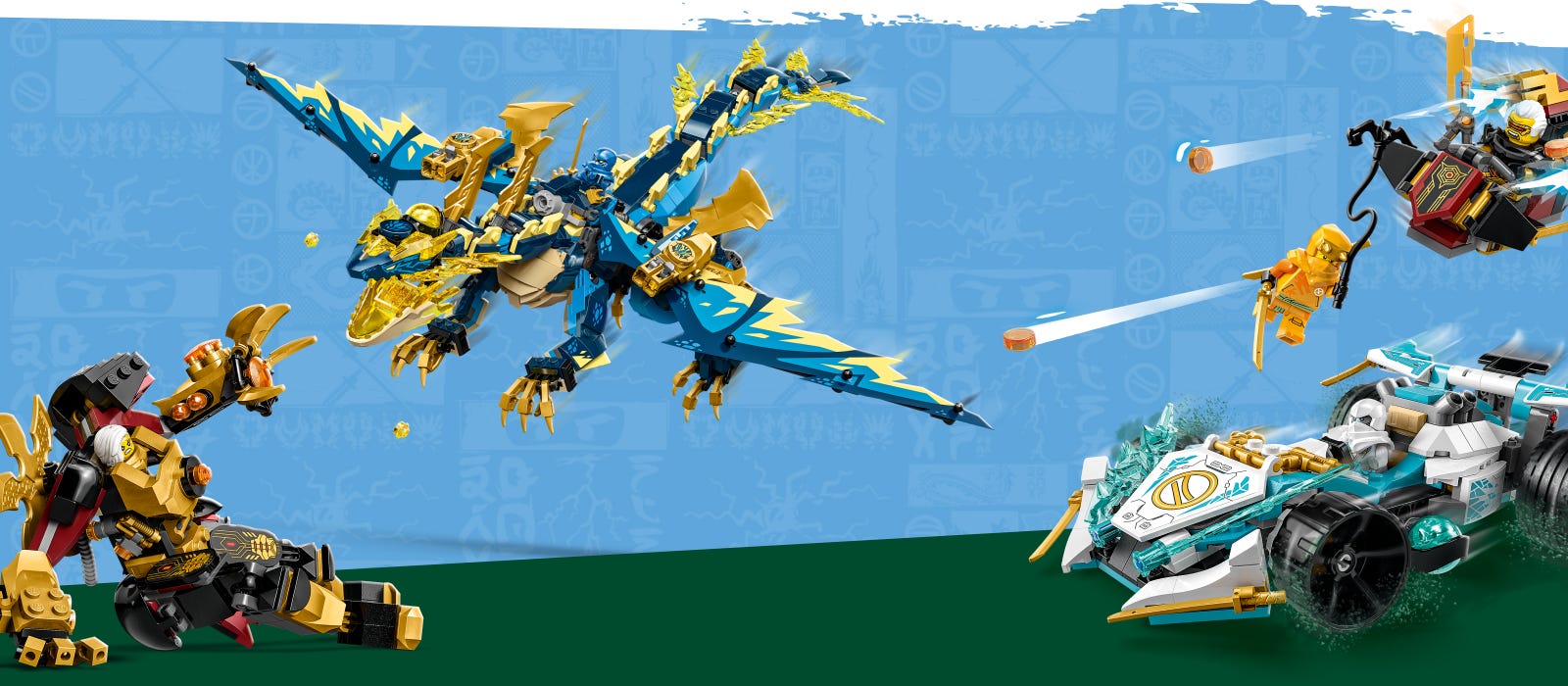 Five plot reveals in the LEGO NINJAGO Dragons Rising sets
