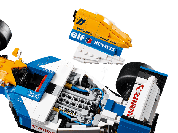 LEGO 10353 Williams Racing FW14B et Nigel Mansell — visuel 7 sur 8