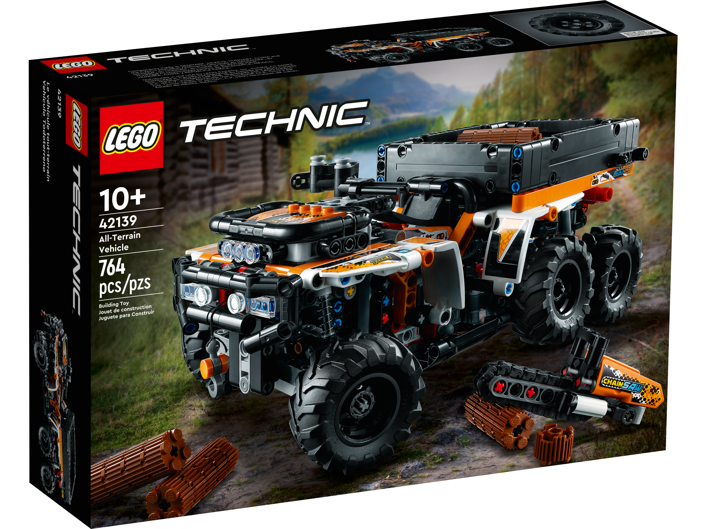 Coche de 6 Ruedas de Juguete Idea de Regalo de Cumpleaños LEGO 42139 Technic Vehículo Todoterreno Juego de Construcción para Niños de 10 Años 