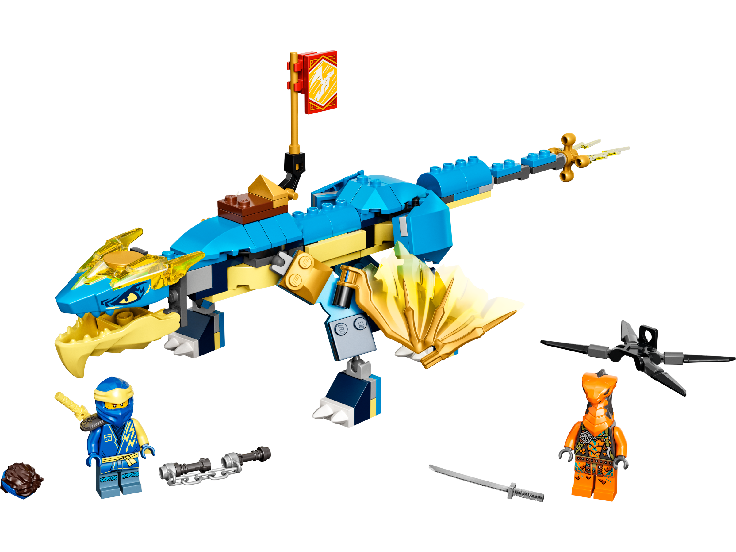 Canberra Ontdek Schandelijk Jay's Thunder Dragon EVO 71760 | NINJAGO® | Buy online at the Official LEGO®  Shop US