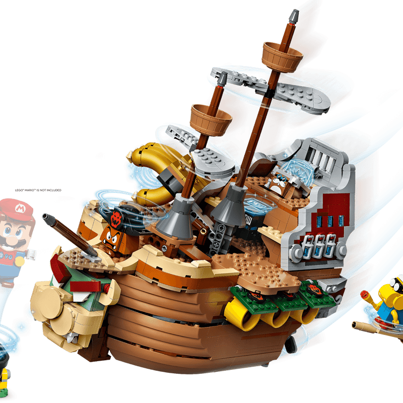 Mario Bros Super Mario Lego Pirate Ship LEGO Super Mario Bowser's