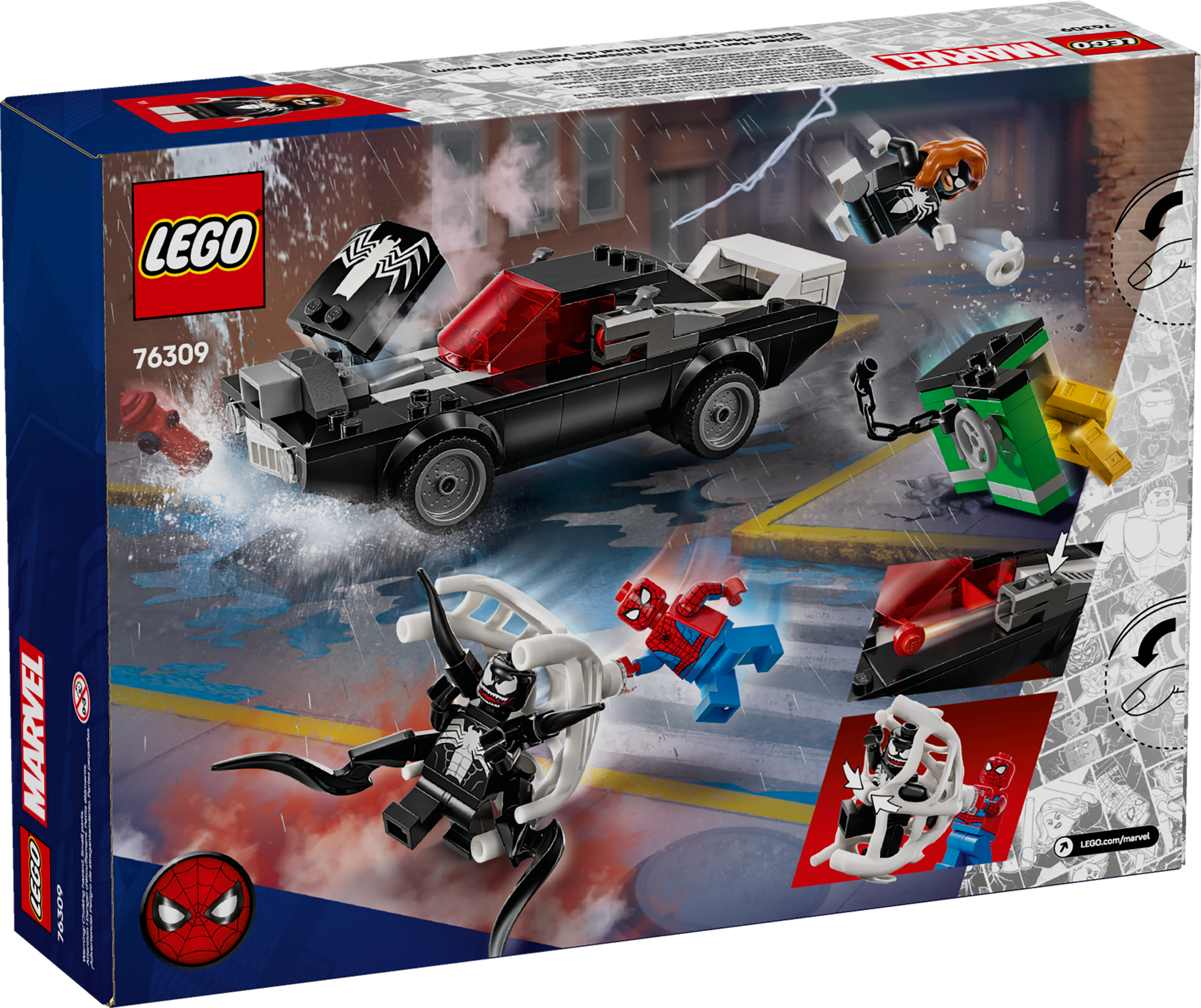 ミクロマン　セット Spider-Man vs. Venom Muscle Car 76309 | Marvel | Buy online at the