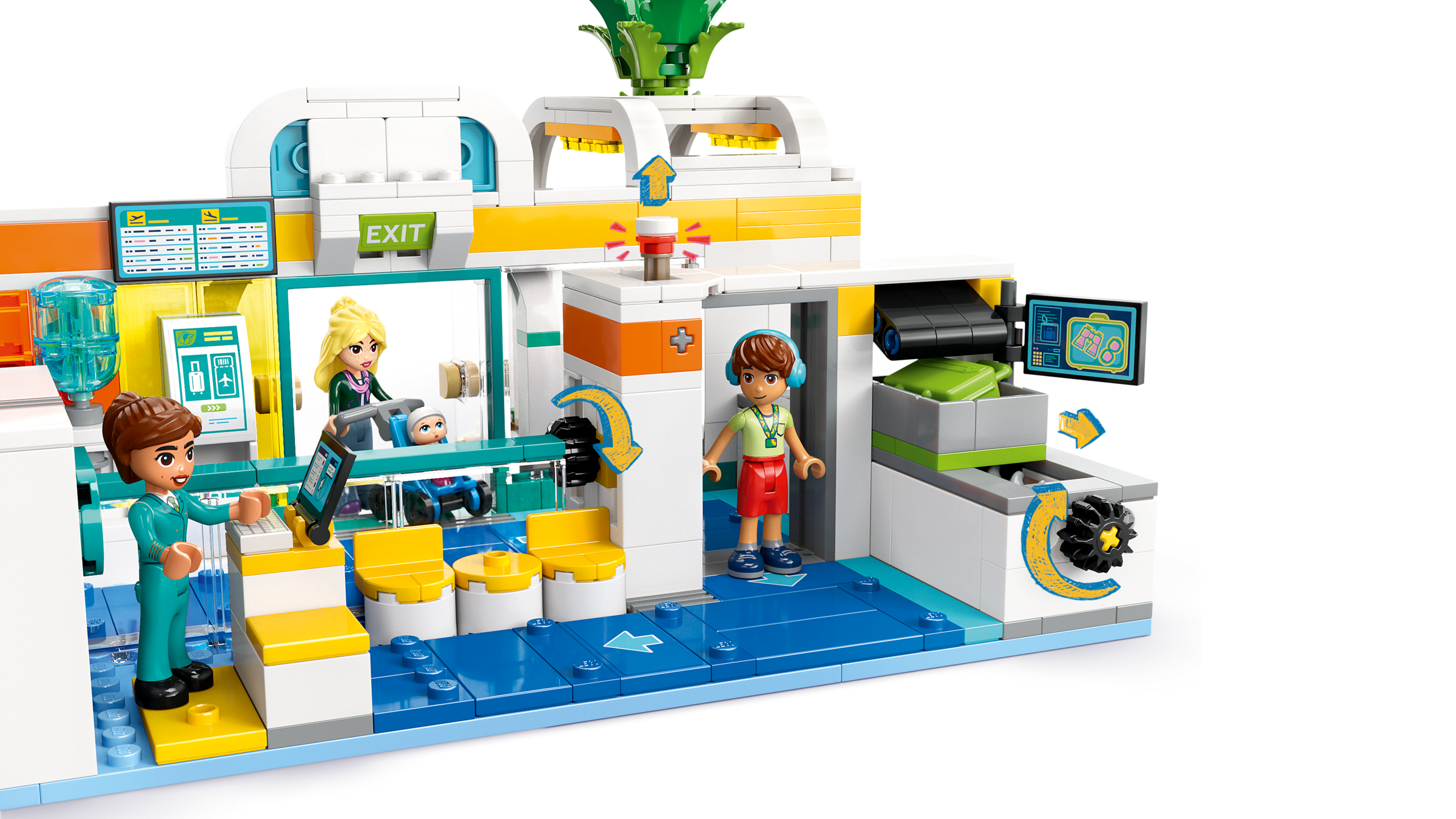 Hartleiko oro uostas ir lėktuvas 42656 | Friends | Oficialios LEGO