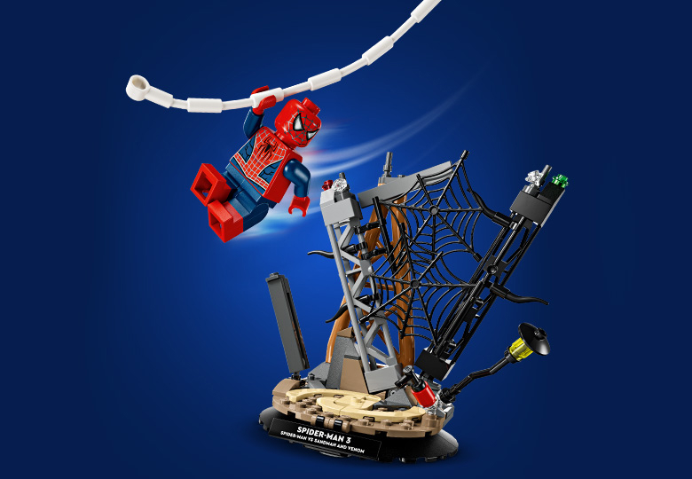 スパイダーマンとサンドマンの最終決戦 76334 | マーベル |レゴ®ストア