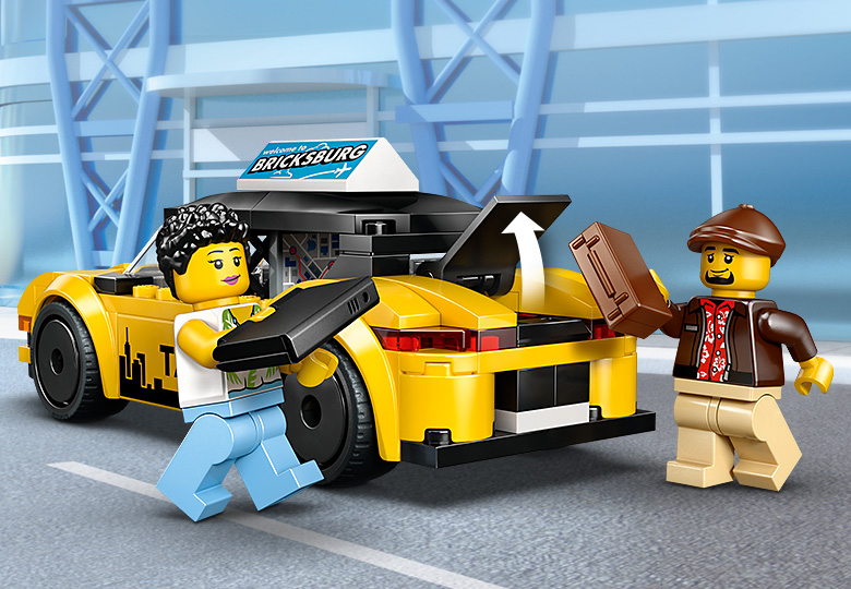 Yellow Taxi 60487 | City | Buy online at the Official LEGO® Shop US
