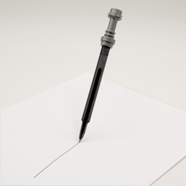 Lightsaber Gel Pen – Black - Image 5