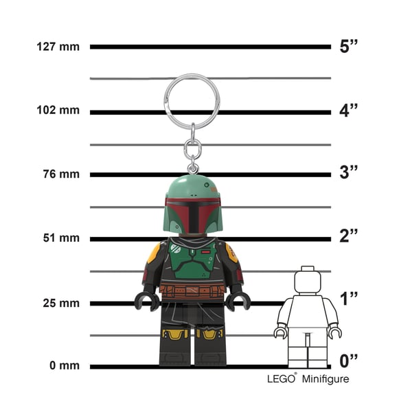 LEGO 5007996 Porte-clés lumineux Boba Fett™ — visuel 6 sur 6