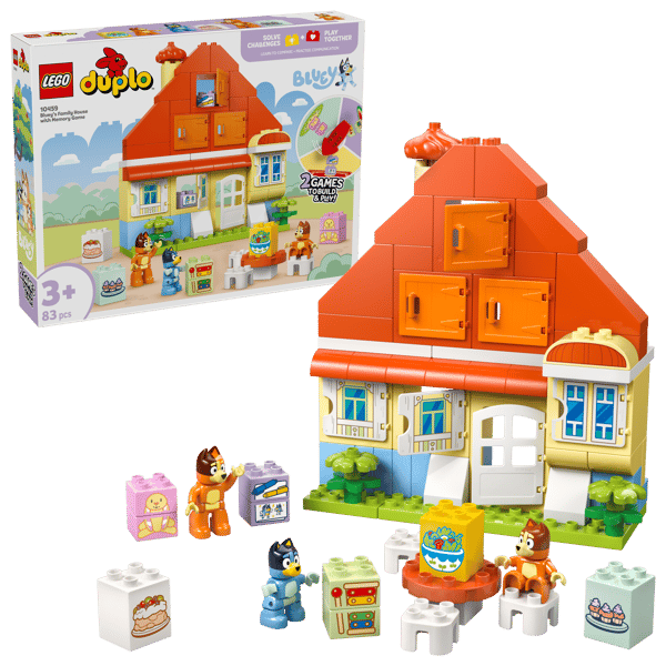 LEGO 10459 La maison de famille de Bluey et le jeu de mémoire — visuel 2 sur 8
