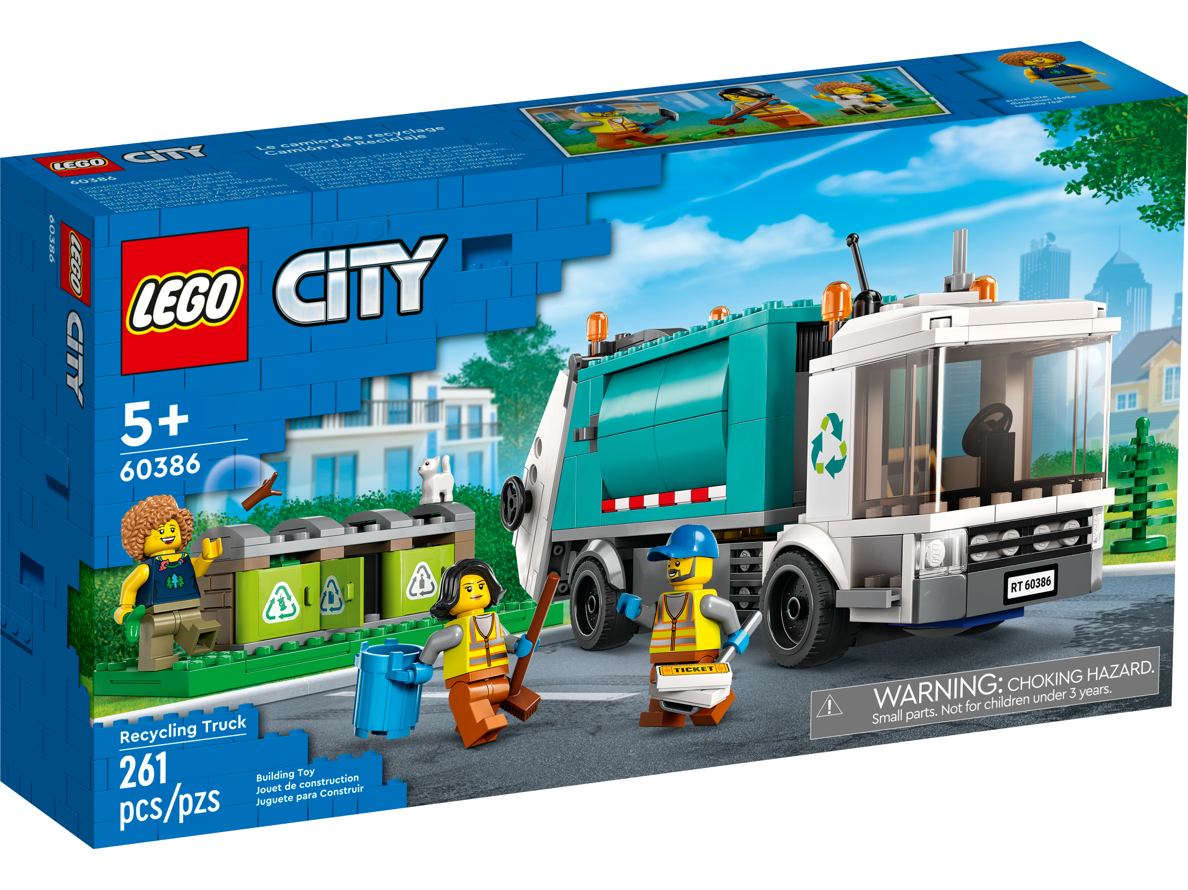 Recycling Truck 60386 | City | Buy online at the Official LEGO® Shop US