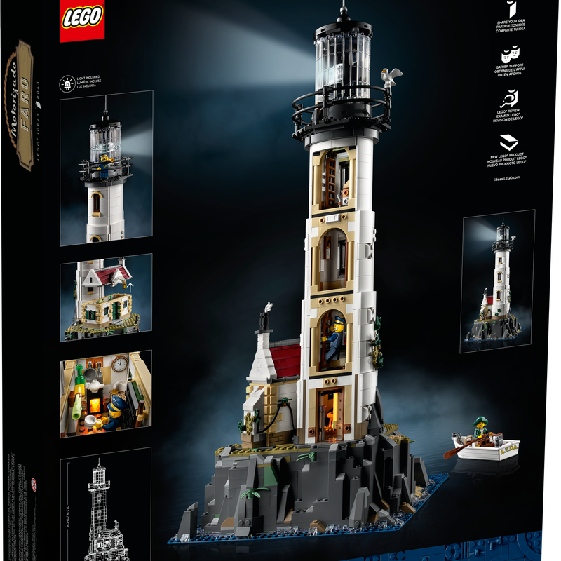 Motorized Lighthouse 21335 Ideas Buy online at the Official