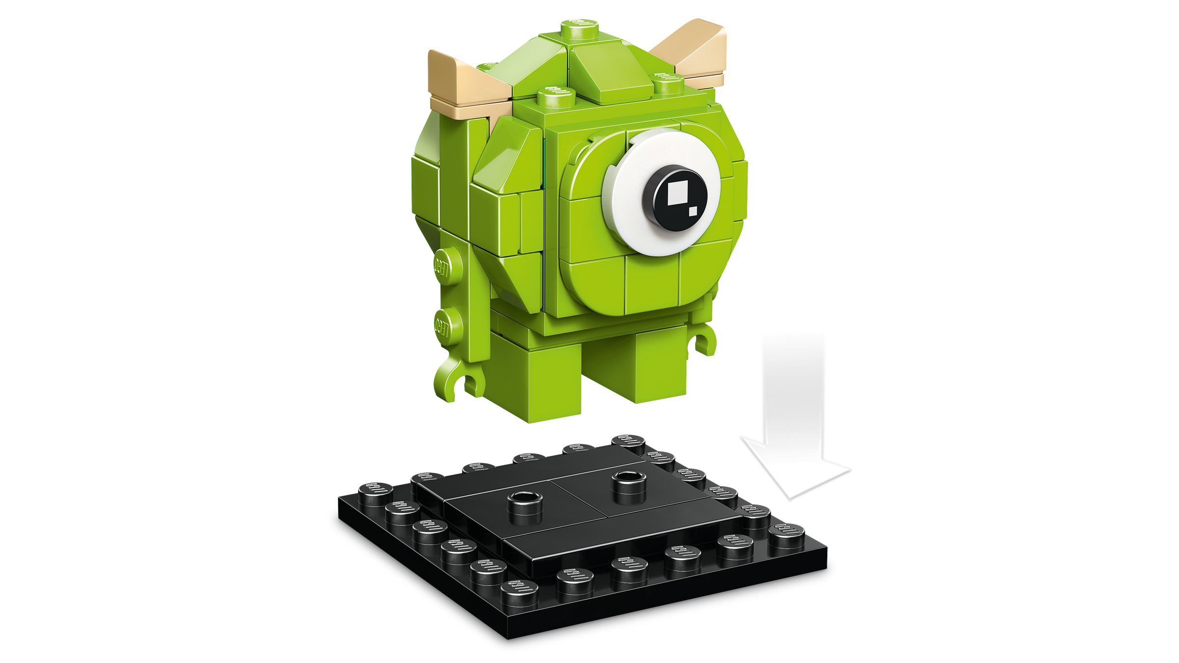 Sulley, Mike and Boo Figures 40861 | BrickHeadz | Buy online at