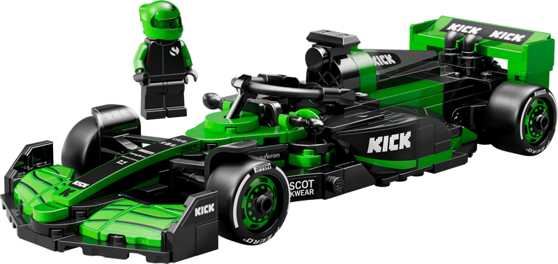 Auto da corsa KICK Sauber F1® Team C44 — set LEGO 77247