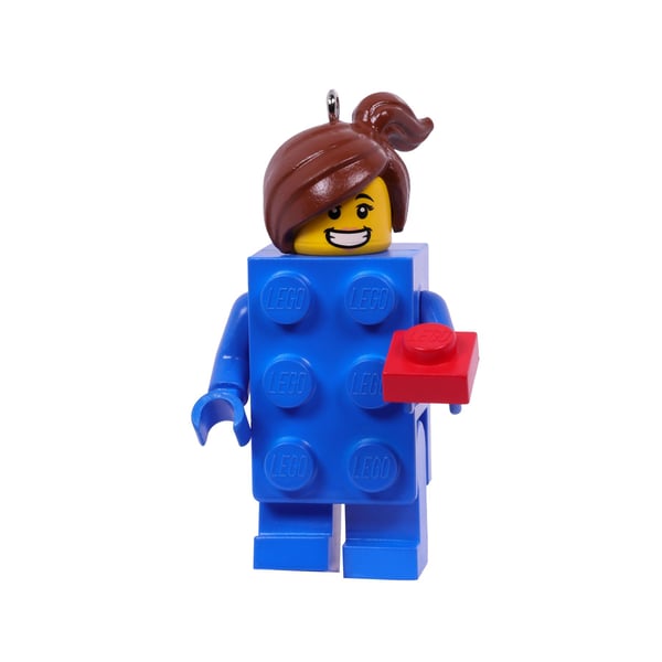 LEGO 5009472 Décoration souvenir Fille déguisée en brique — visuel 2 sur 5