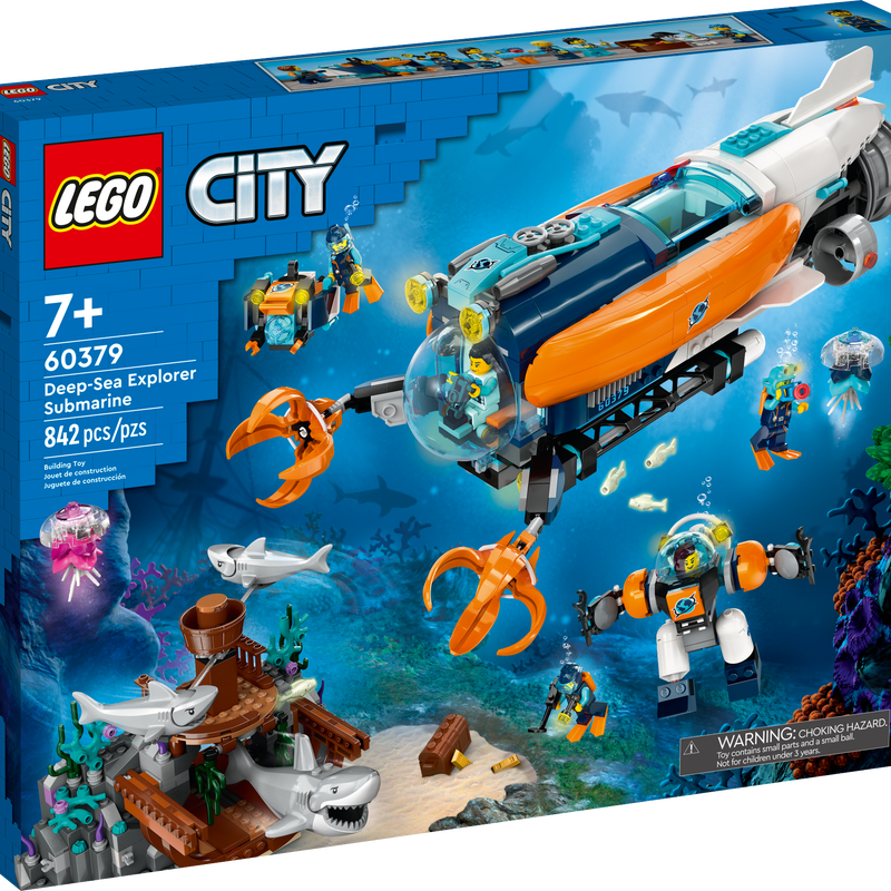 Sets Lego City Esplorazioni Marine NAVE DA ESPLORAZIONE OCEANICA
