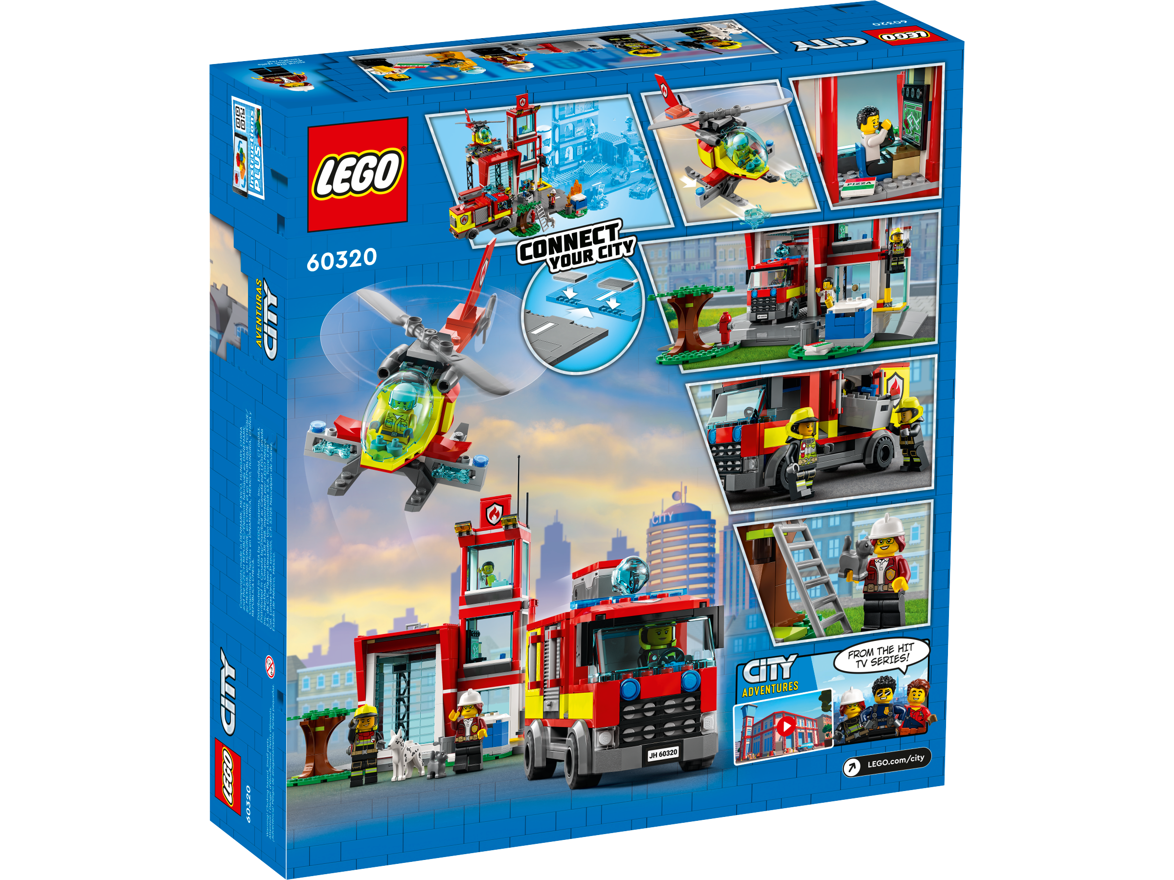 Fire Station 60320 | City | Buy online at the Official LEGO® Shop US