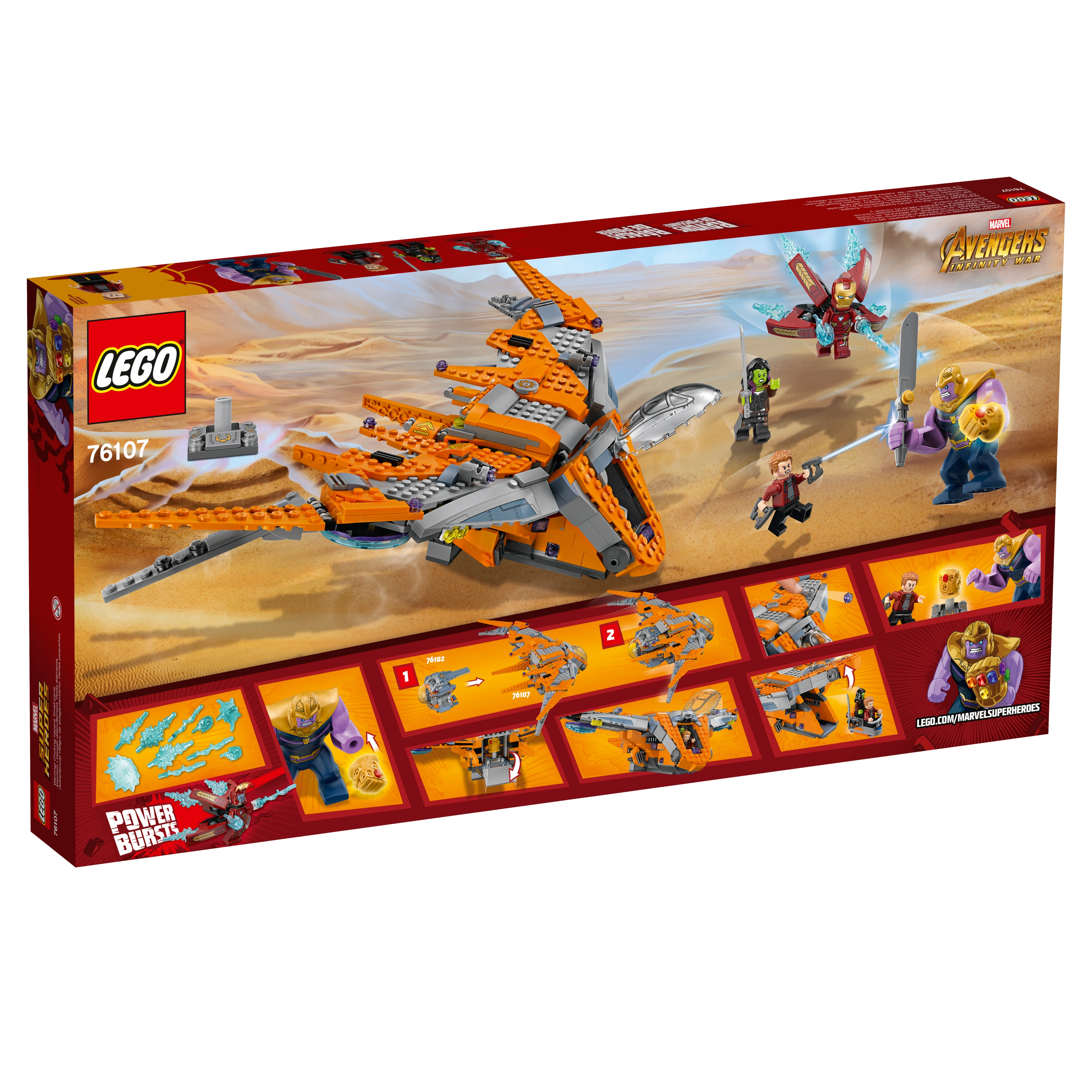 batalla definitiva 76107 | Oficial LEGO® Shop ES
