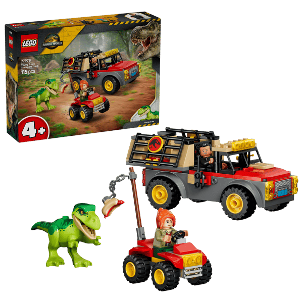 LEGO 77978 Camion de transport du jeune T-rex — visuel 2 sur 8
