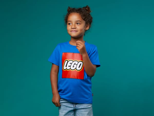 Kids' Short Sleeve Logo T-Shirt – Blue - Image 6
