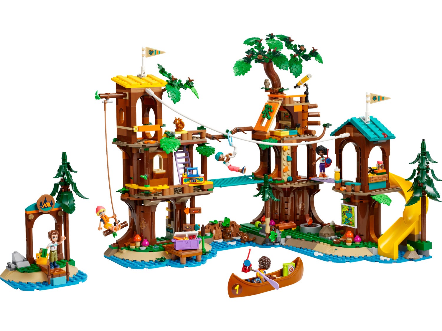 Adventure Camp Tree House 42631 Friends Buy online at the