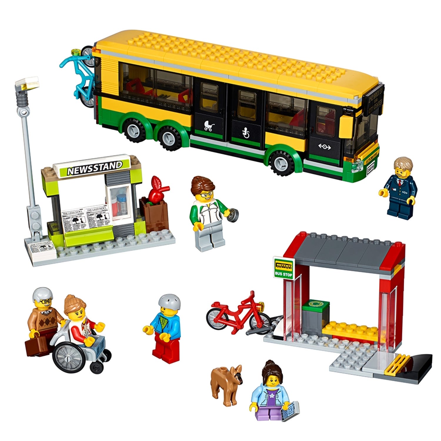 Bus Station 60154 | City | Buy online at the Official LEGO® Shop US