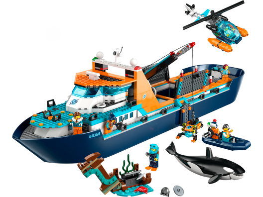 LEGO 60368 - Polarudforskningsskib
