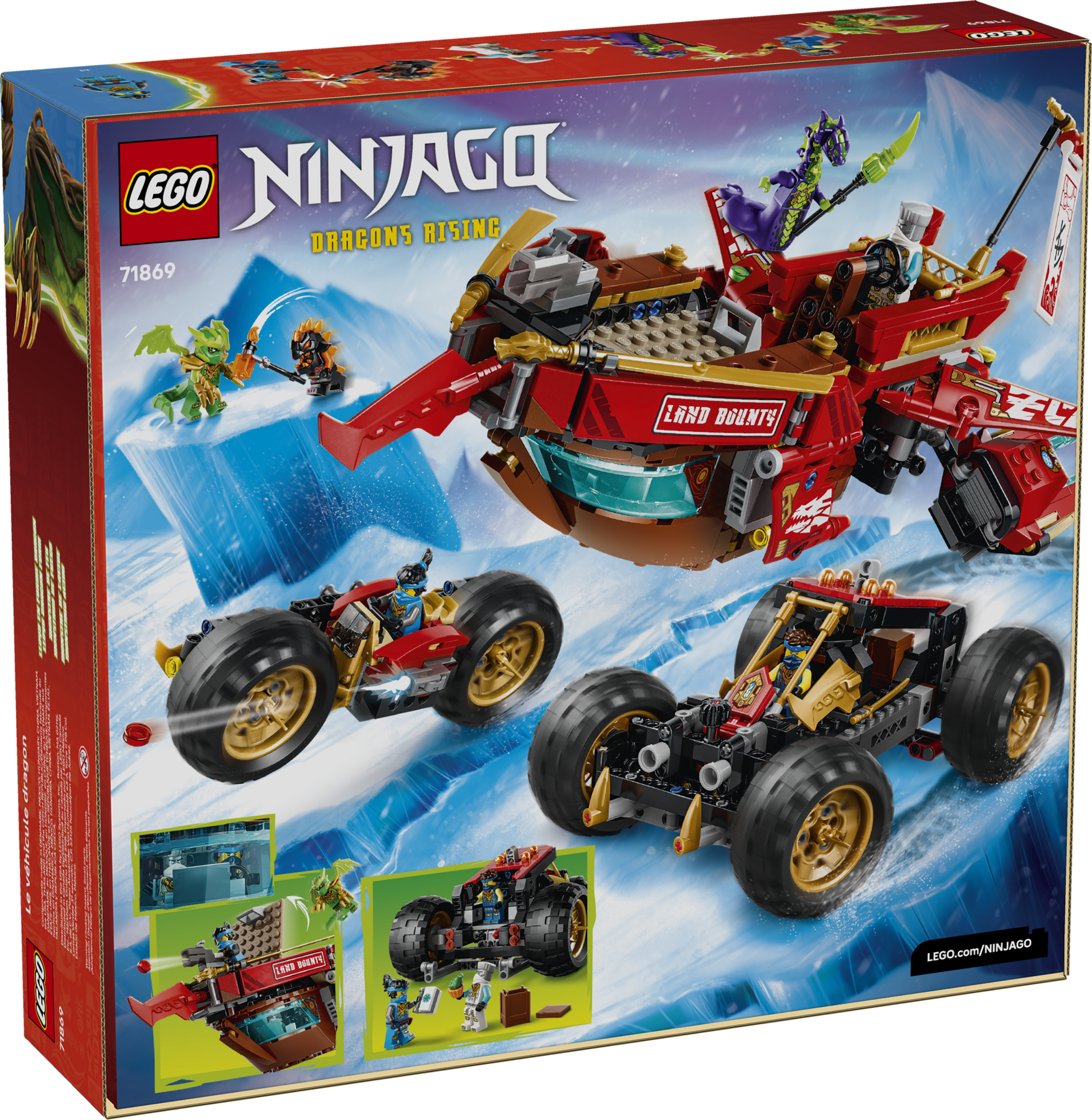 Land Bounty 71869 | NINJAGO® | Buy online at the Official LEGO