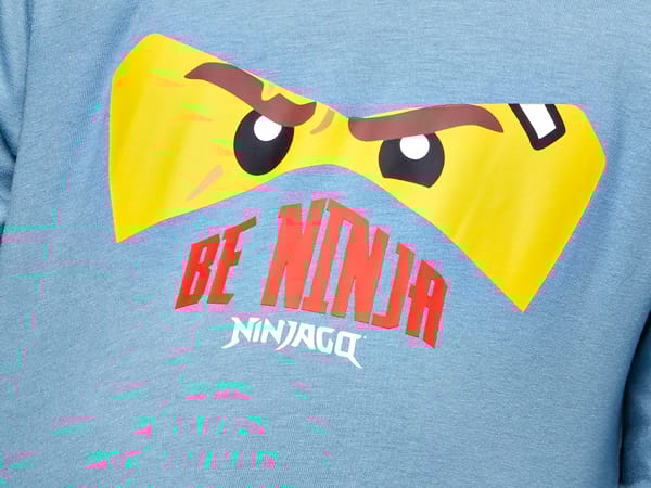 Kids Long-Sleeve T-Shirt – Blue - Image 7