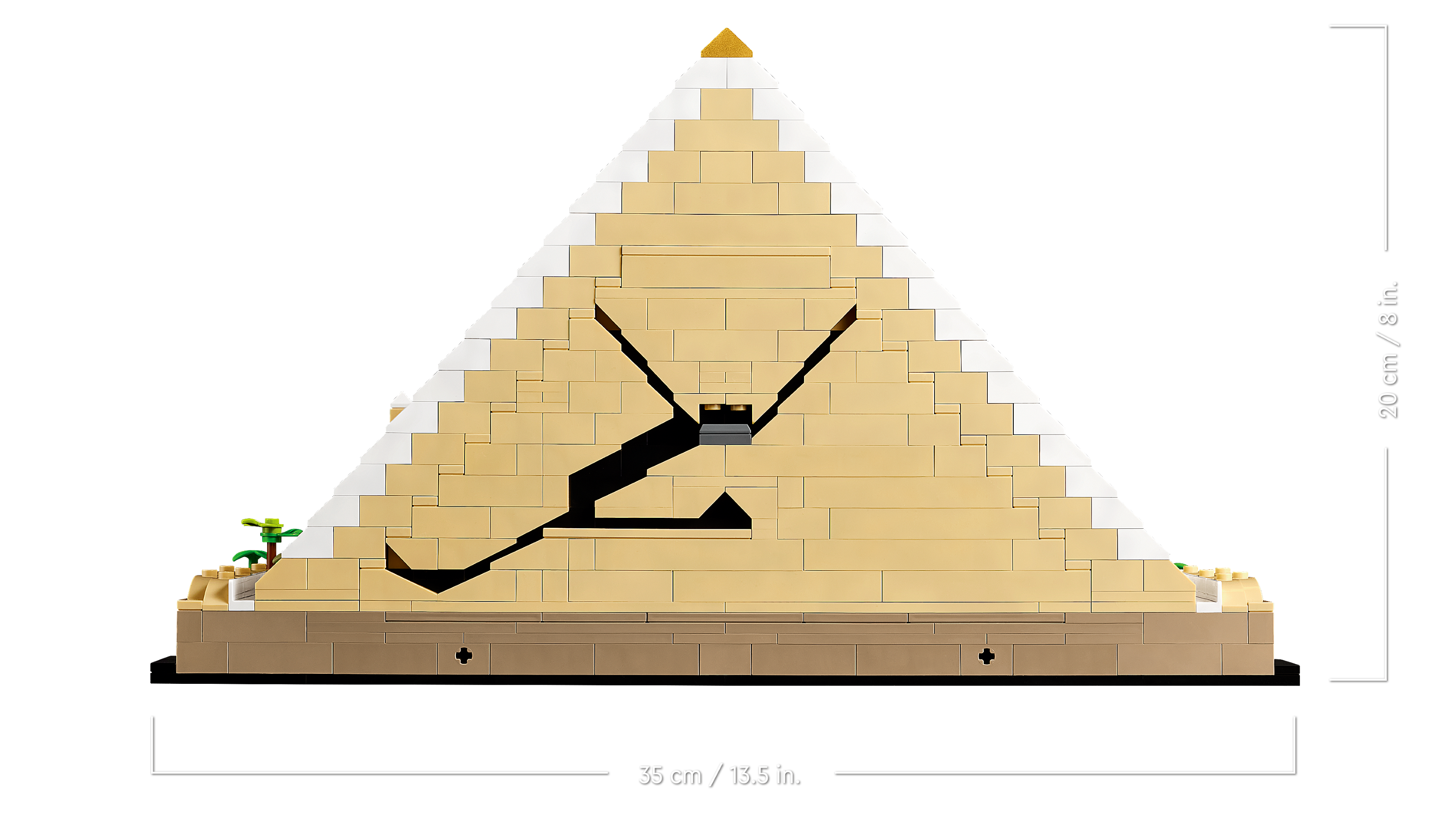 Great Pyramid of Giza 21058 online Shop Buy | | the Architecture at LEGO® Official US