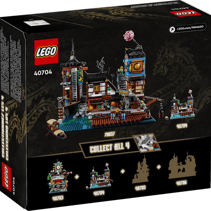 Micro NINJAGO® Docks 40704 | NINJAGO® | Buy online at the Official Micro NINJAGO® Docks 40704 | NINJAGO® | Buy online at the Official