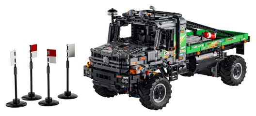 LEGO 42129 - Firhjulstrukket Mercedes-Benz Zetros offroadtruck