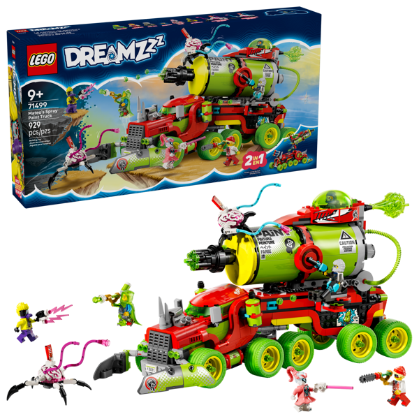 LEGO 71499 Le camion spray de peinture de Mateo — visuel 2 sur 8