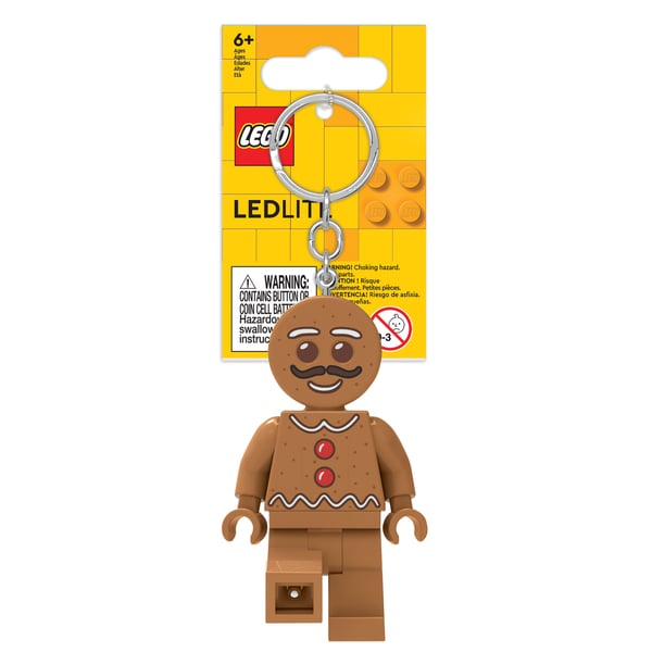 LEGO 5007809 Porte-clés lumineux Petit bonhomme de pain d'épices — visuel 2 sur 8