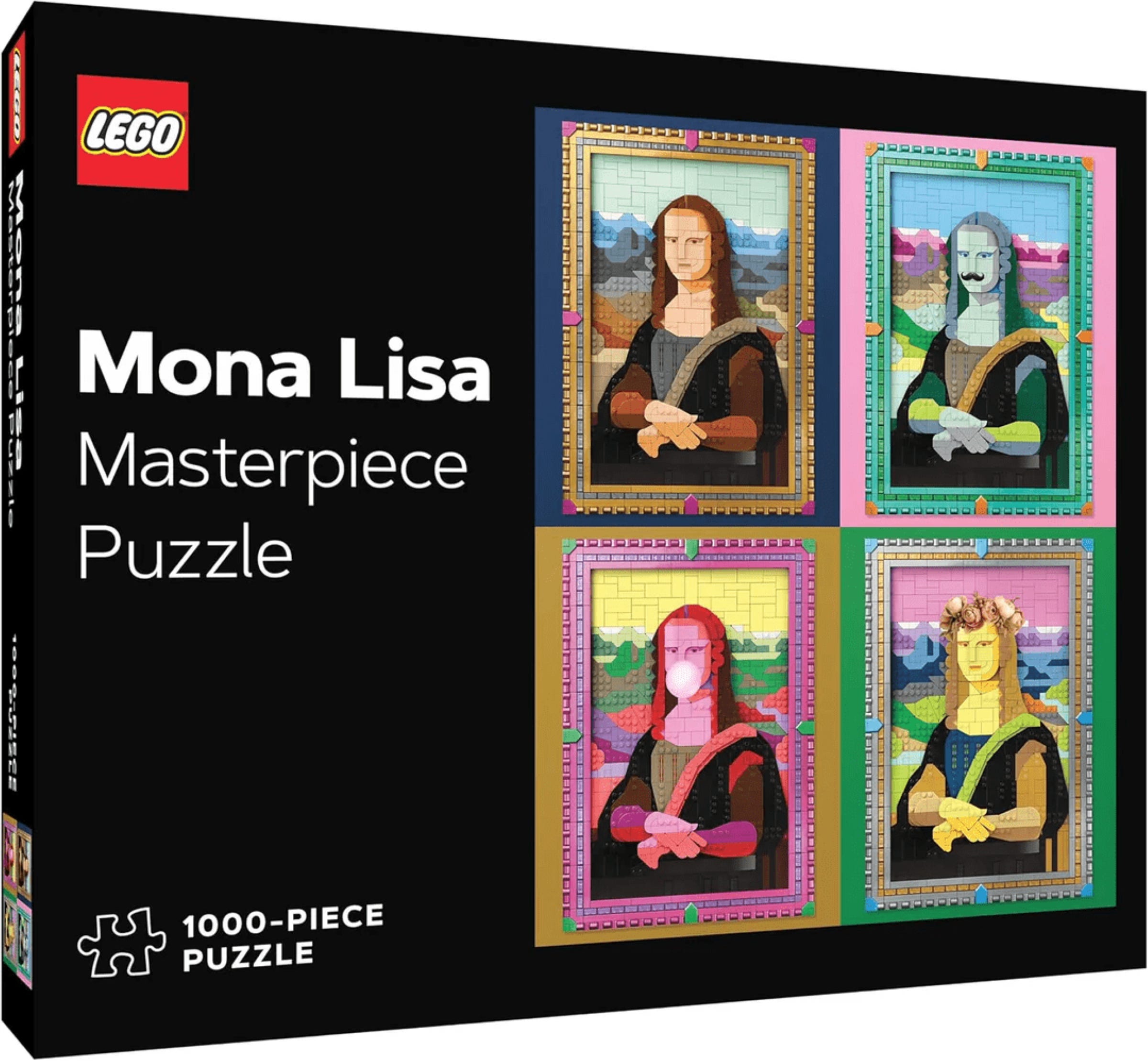 Puzzle 1000 pièces : LEGO Masterpiece Mona Lisa Galison - vue 7