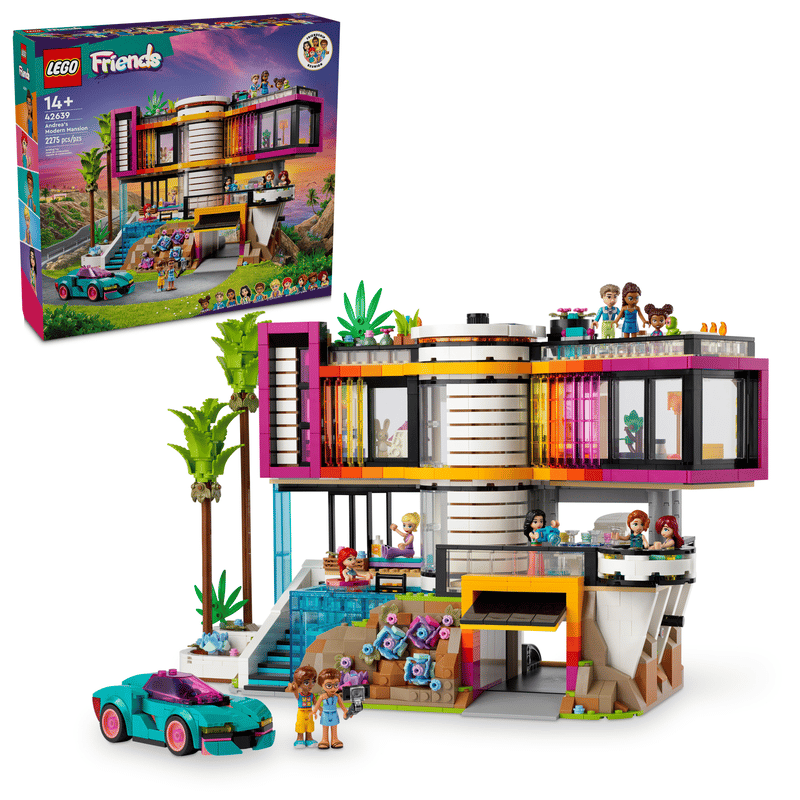 Andrea's Modern Mansion 42639 | Friends | Buy online at the Official LEGO® Shop US