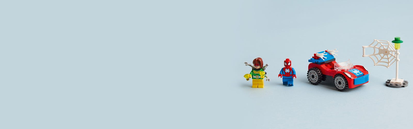 10789 - LEGO® Marvel - La Voiture de Spider-Man et Docteur Octopus LEGO :  King Jouet, Lego, briques et blocs LEGO - Jeux de construction